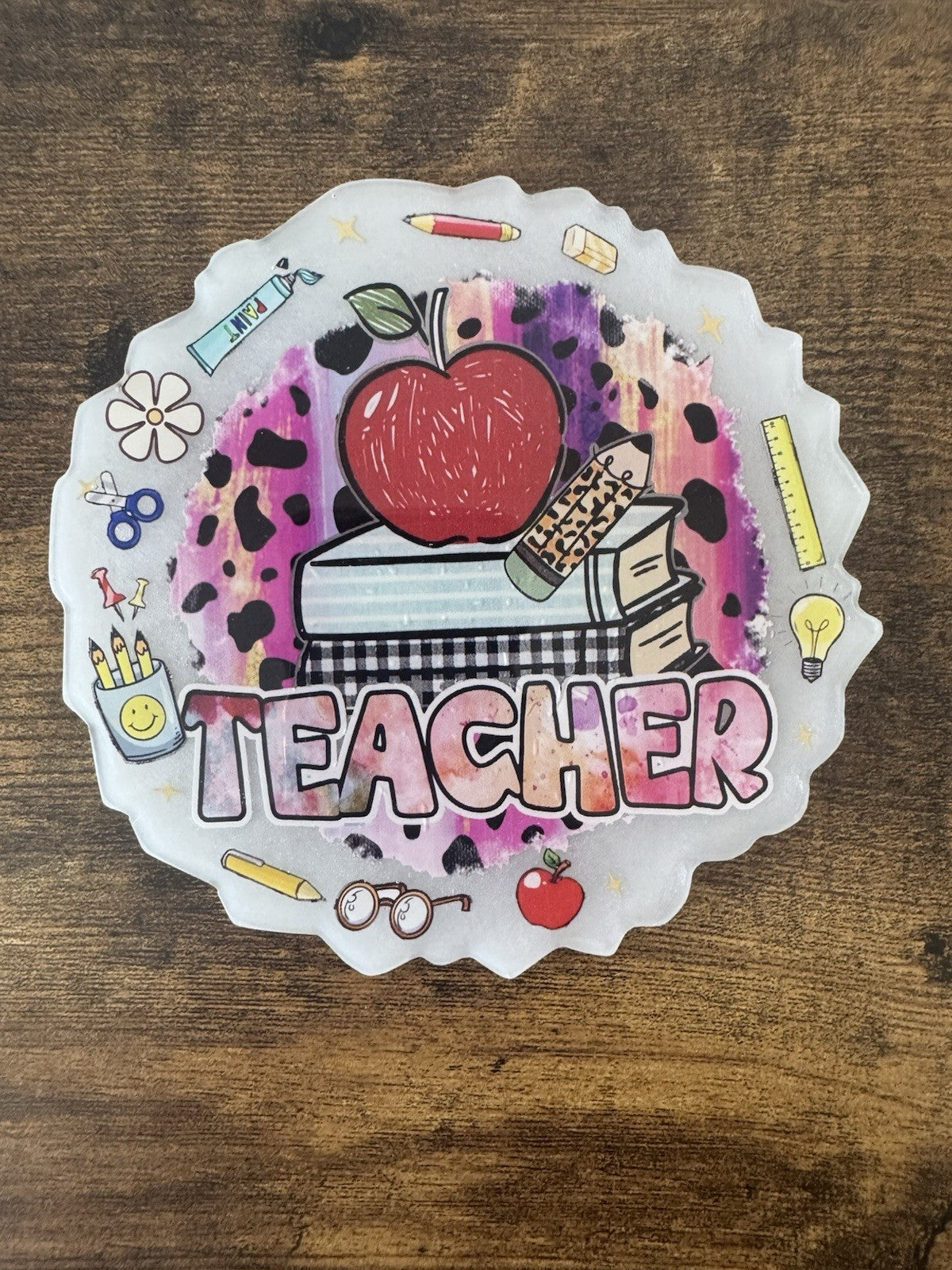 Teacher Gift Appreciation Day Tea Coffee Mug Coaster