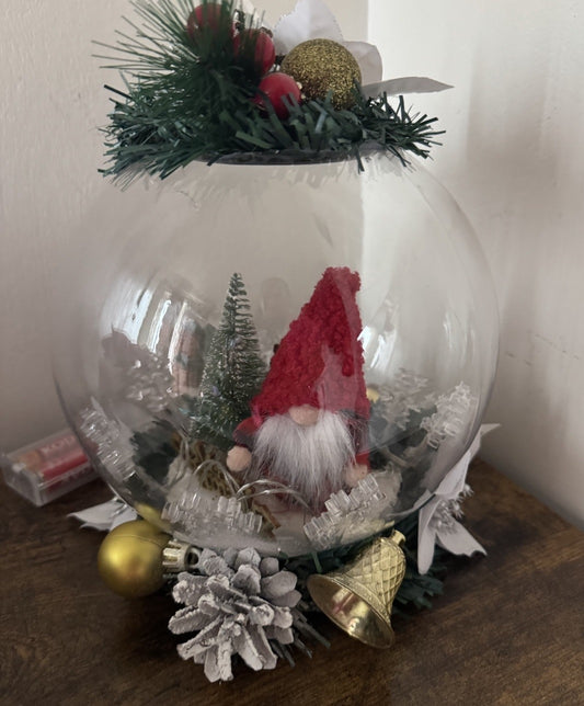 Christmas Bowl Light Artificial Handmade Christmas Decoration Christmas Party