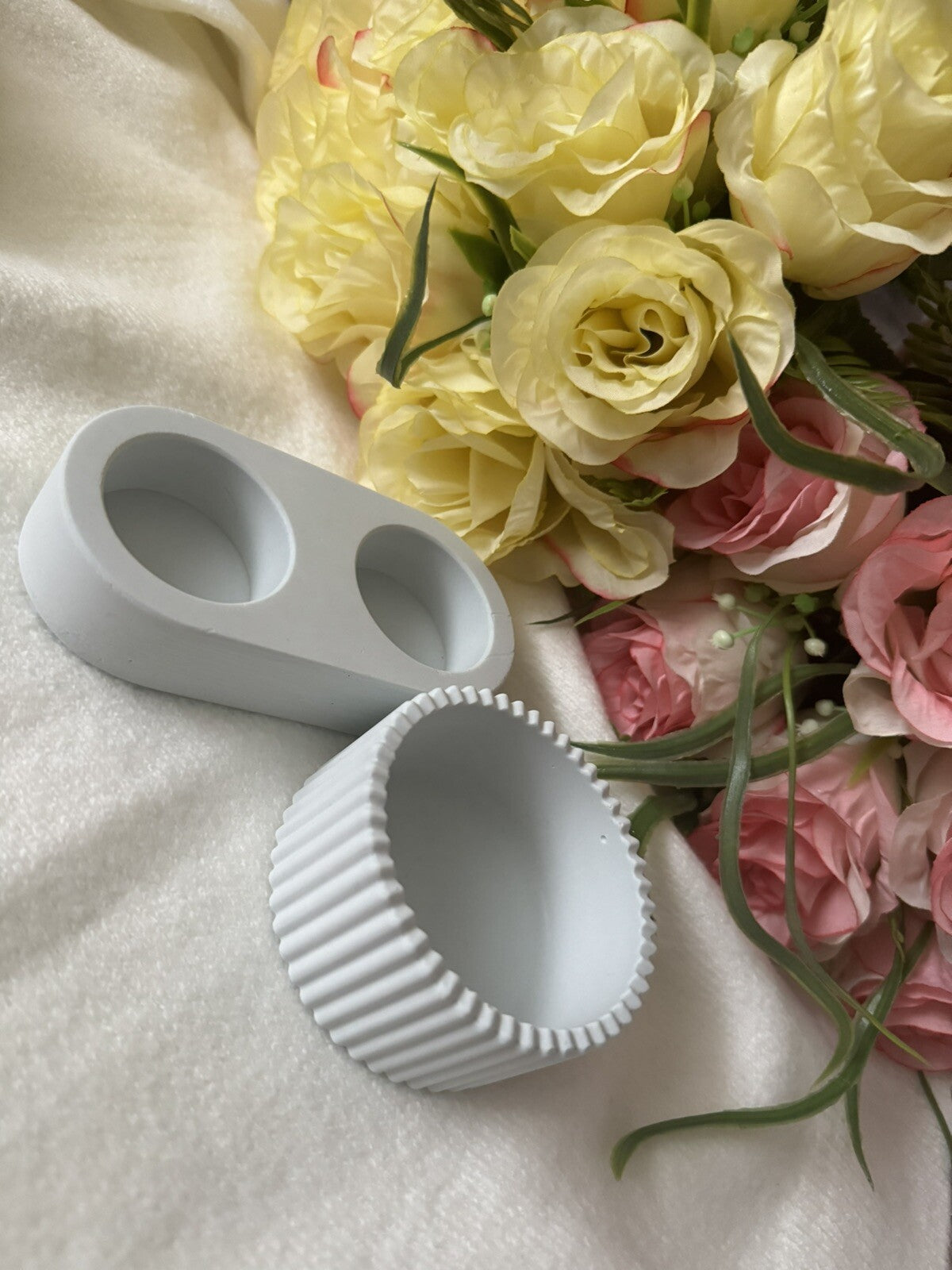 tea light candle holders set