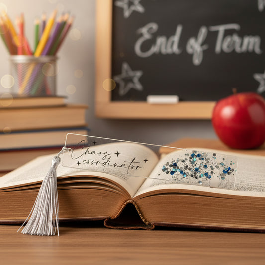 Elegant Bookmark Chaos Coordinator Teacher Gift Teacher Appreciation Gift