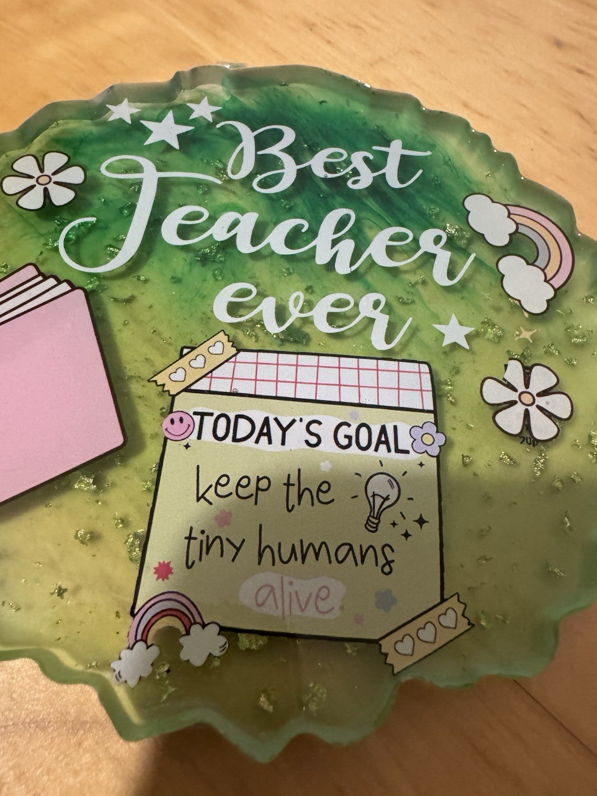 Teacher Gift  Appreciation Day  Tea Coffee Mug Coaster