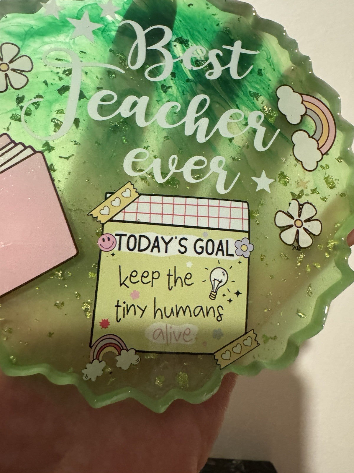 Teacher Gift  Appreciation Day  Tea Coffee Mug Coaster