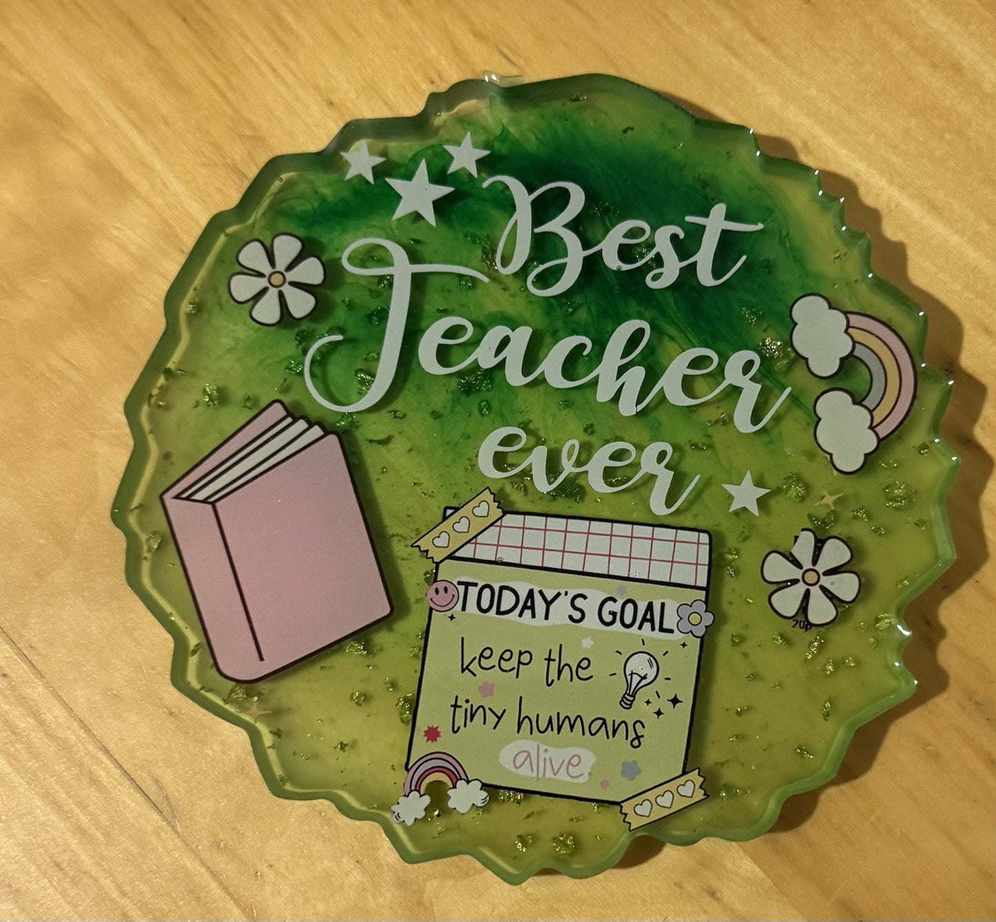 Teacher Gift  Appreciation Day  Tea Coffee Mug Coaster
