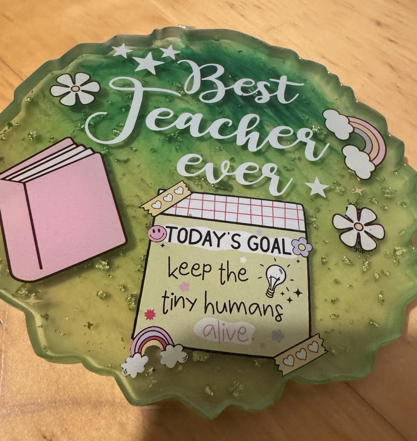Teacher Gift  Appreciation Day  Tea Coffee Mug Coaster