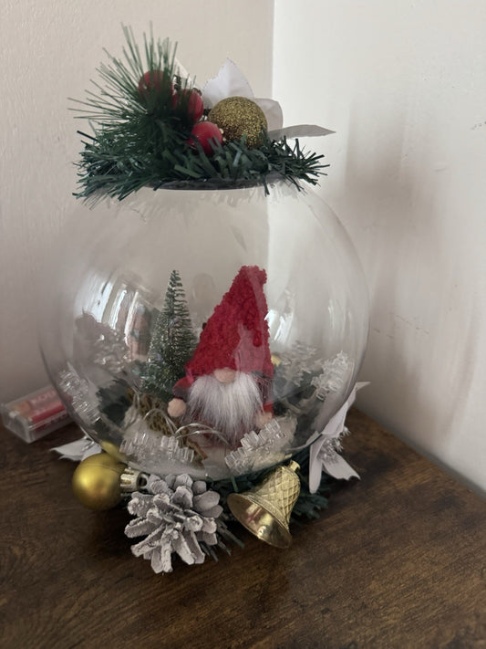 Christmas Bowl Light Artificial Handmade Christmas Decoration Christmas Party