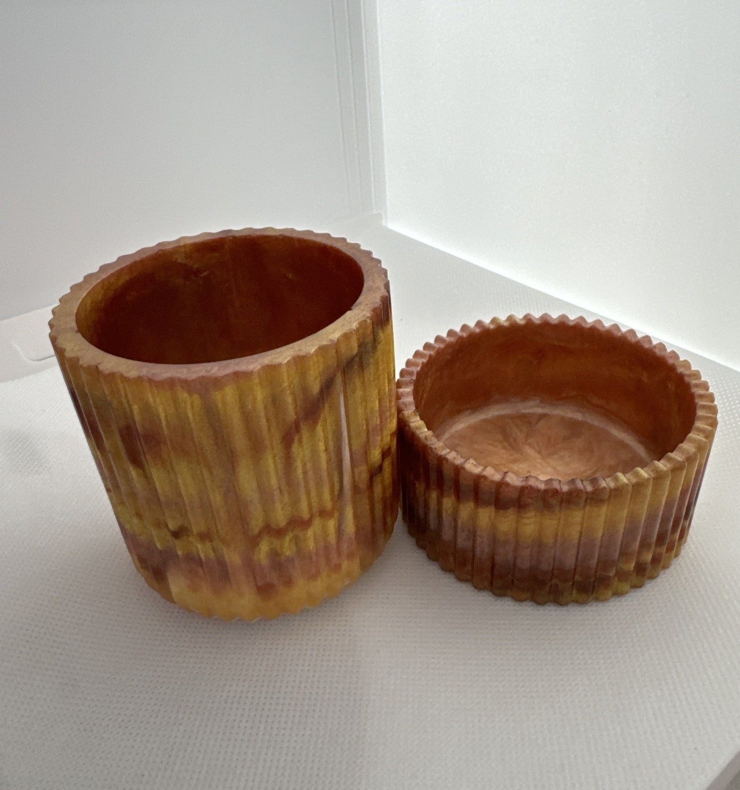 Large And Medium Resin Jewellery Candle Holder Set Of 2 Birthday Anniversary Gif