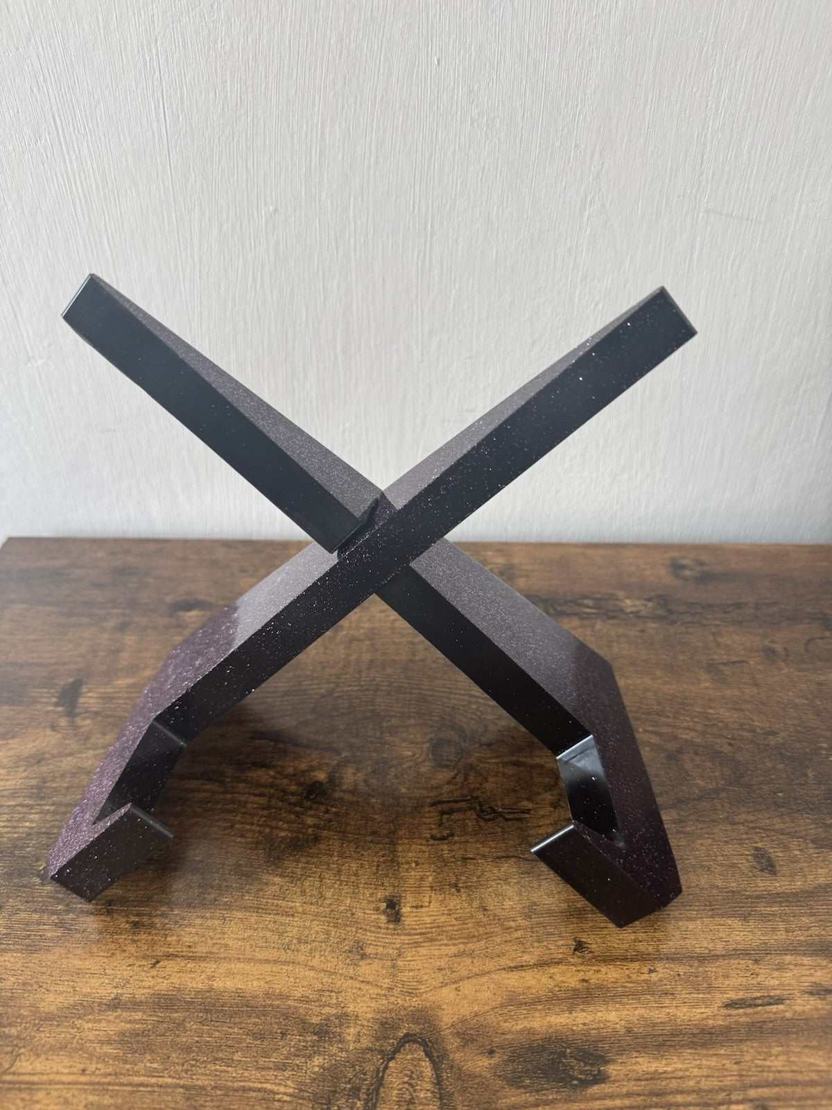 Display Stand For Frame Tablet Plate Round Clock Handmade Resin