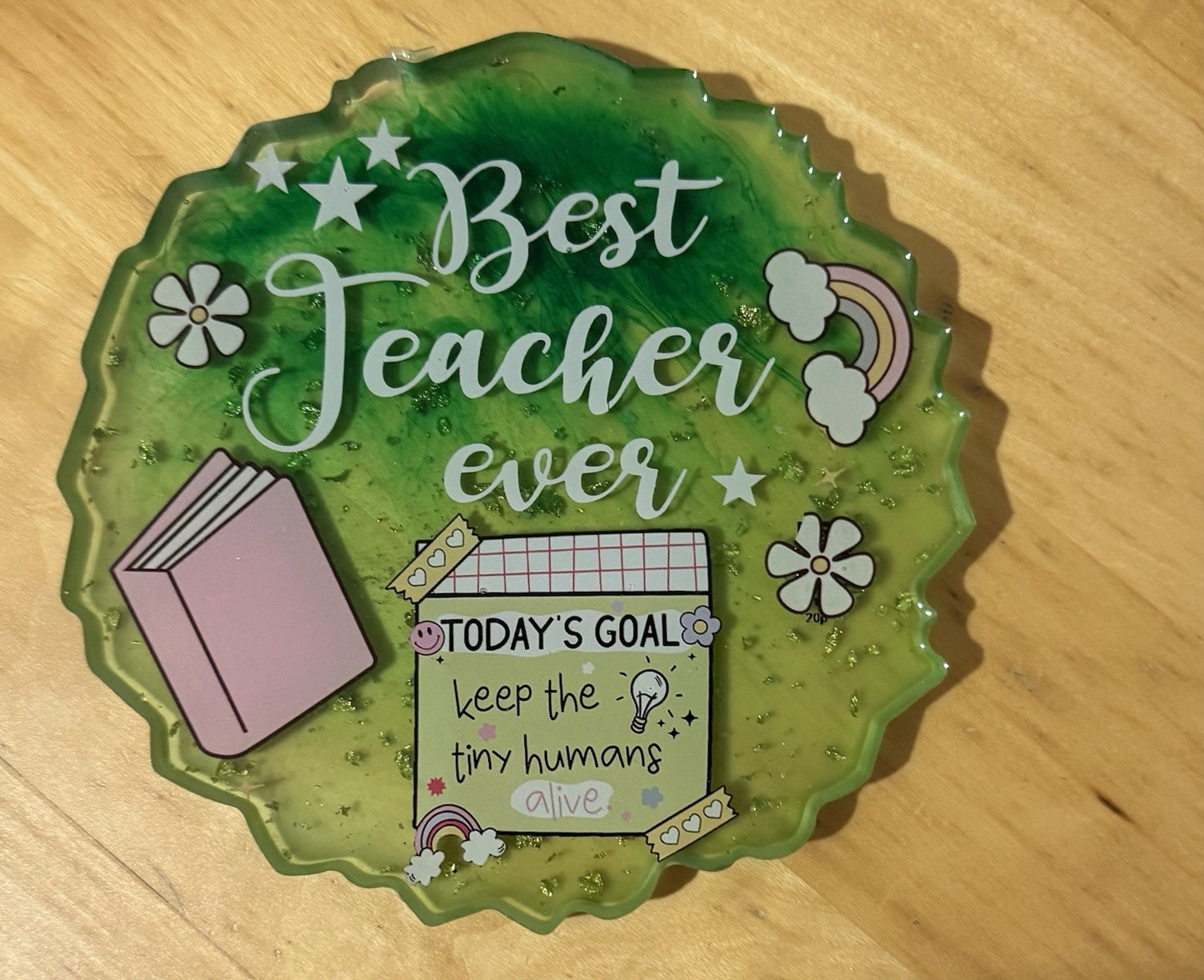 Teacher Gift  Appreciation Day  Tea Coffee Mug Coaster