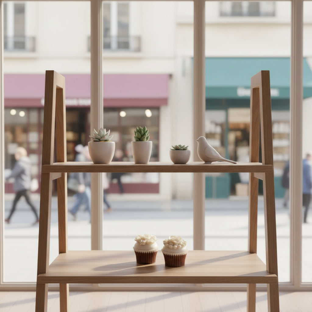 Handmade Resin Cupcake Display – Realistic Fake Cupcake for Shop Window Decor