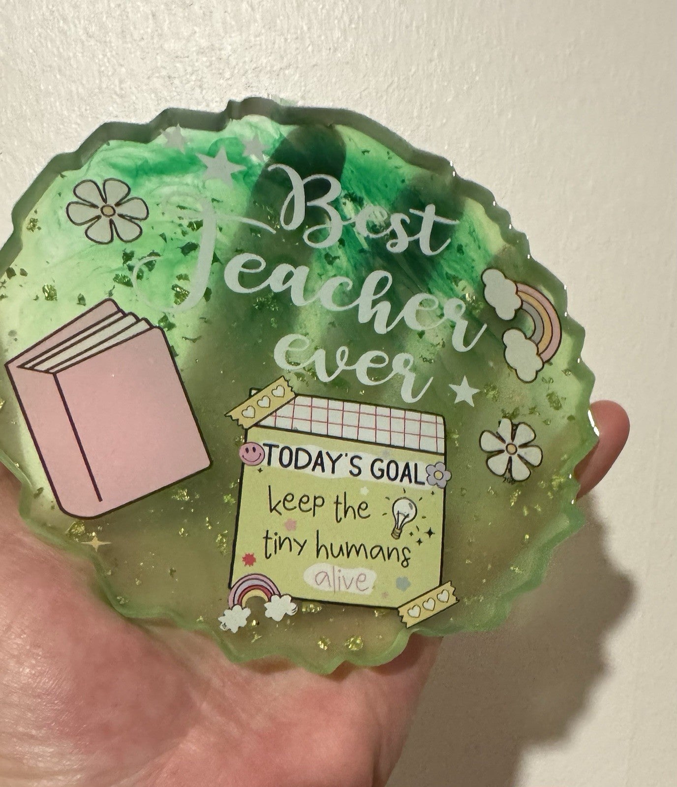 Teacher Gift  Appreciation Day  Tea Coffee Mug Coaster