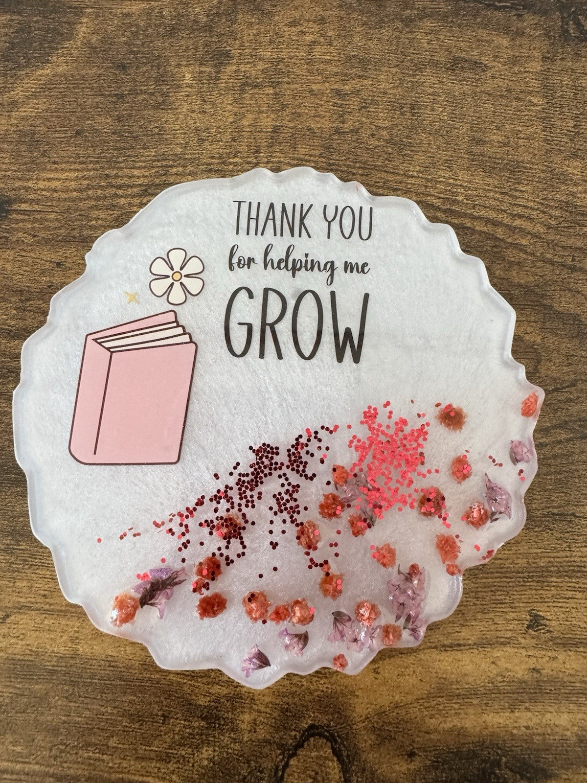 Best Teacher Ever Coaster Teacher  Appreciation Day Gift