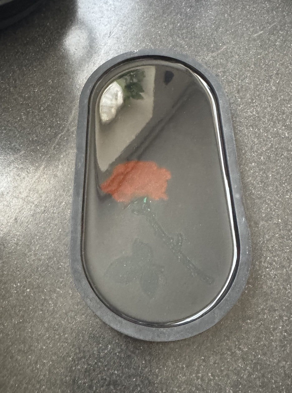Bathroom Soap Shampoo Perfume Dish Holder Handmade With Rose Flower Design