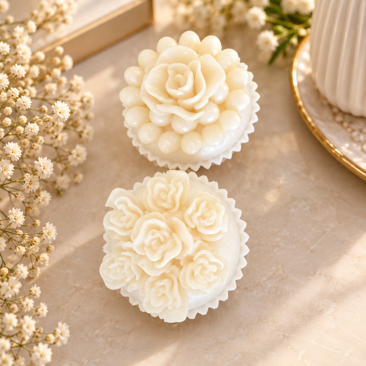 Handmade Resin Cupcake Display – Realistic Fake Cupcake for Shop Window Decor