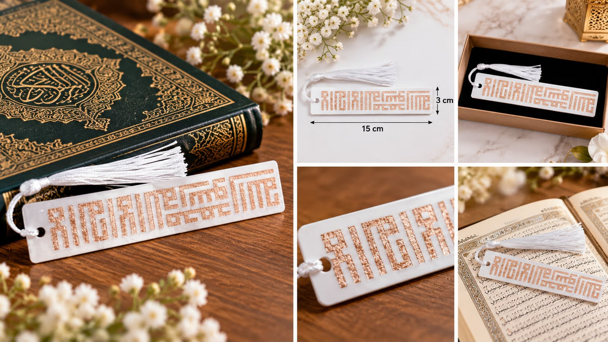 Islamic Bookmark Resin Handmade