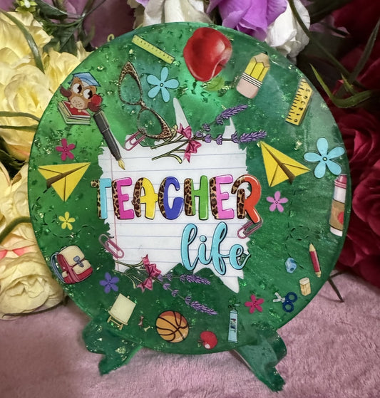 Teacher Appreciation Gift  Thank you display stand