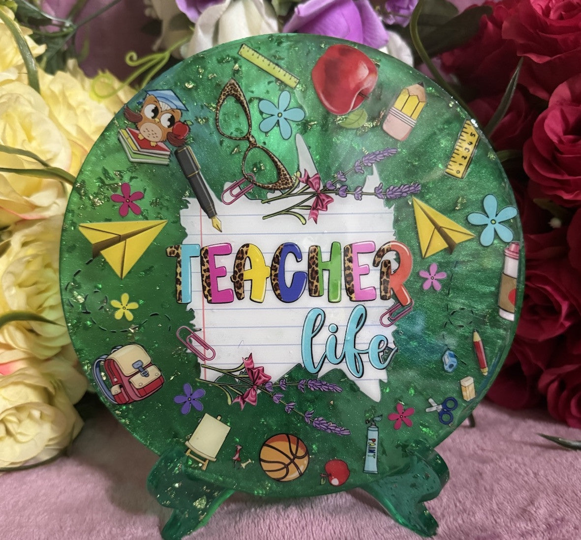 Teacher Appreciation Gift  Thank you display stand